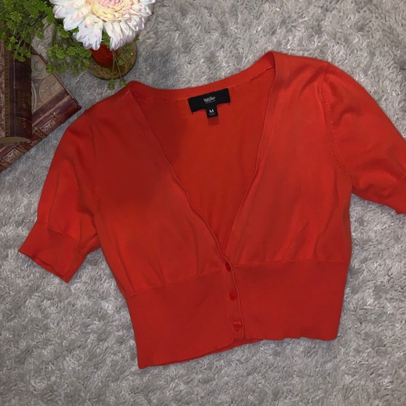 💋Mossimo Women’s Cropped Cardigan - Picture 4 of 4